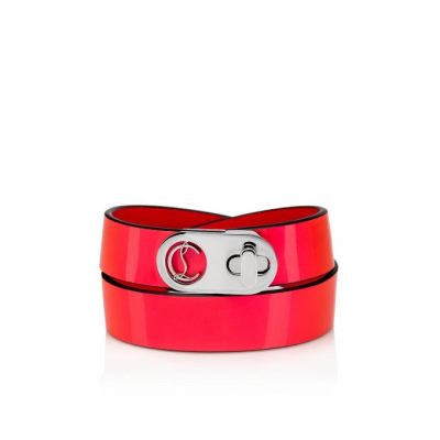 Pulsera Elisa Bracelet Double Christian Louboutin Mujer - Rosas/Plateados - 1210486U677